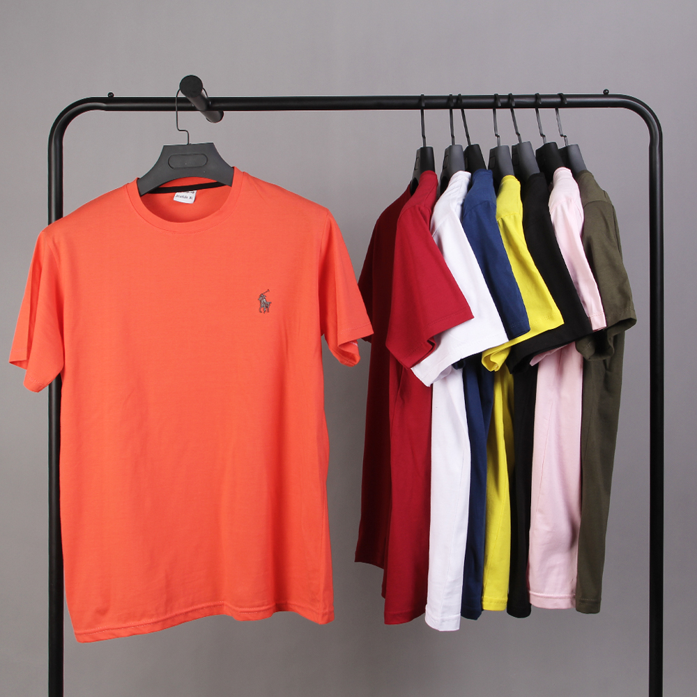 تی شرت پنبه polo گلبهی